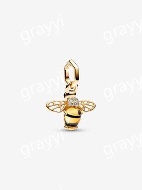 Pandora Sparkling Bee Dangle Charm